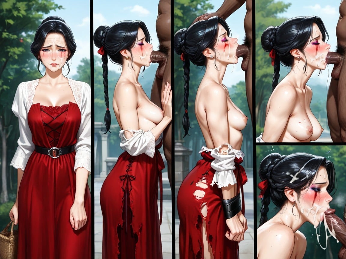 Open Clothes, Sad, Small Ass Hentai AI Porn