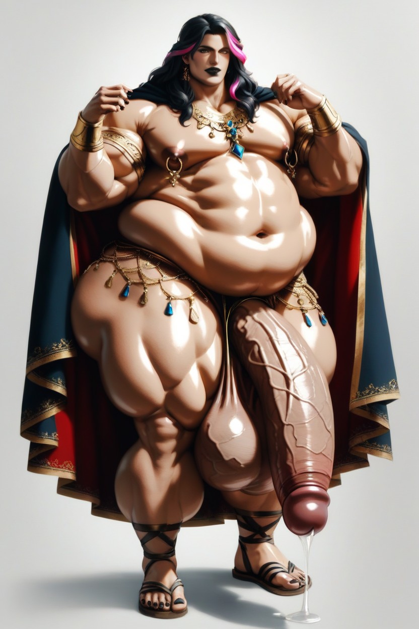 Bbm, Medieval Castle Dungeon, Dark Eyeshadow Porno IA Gay