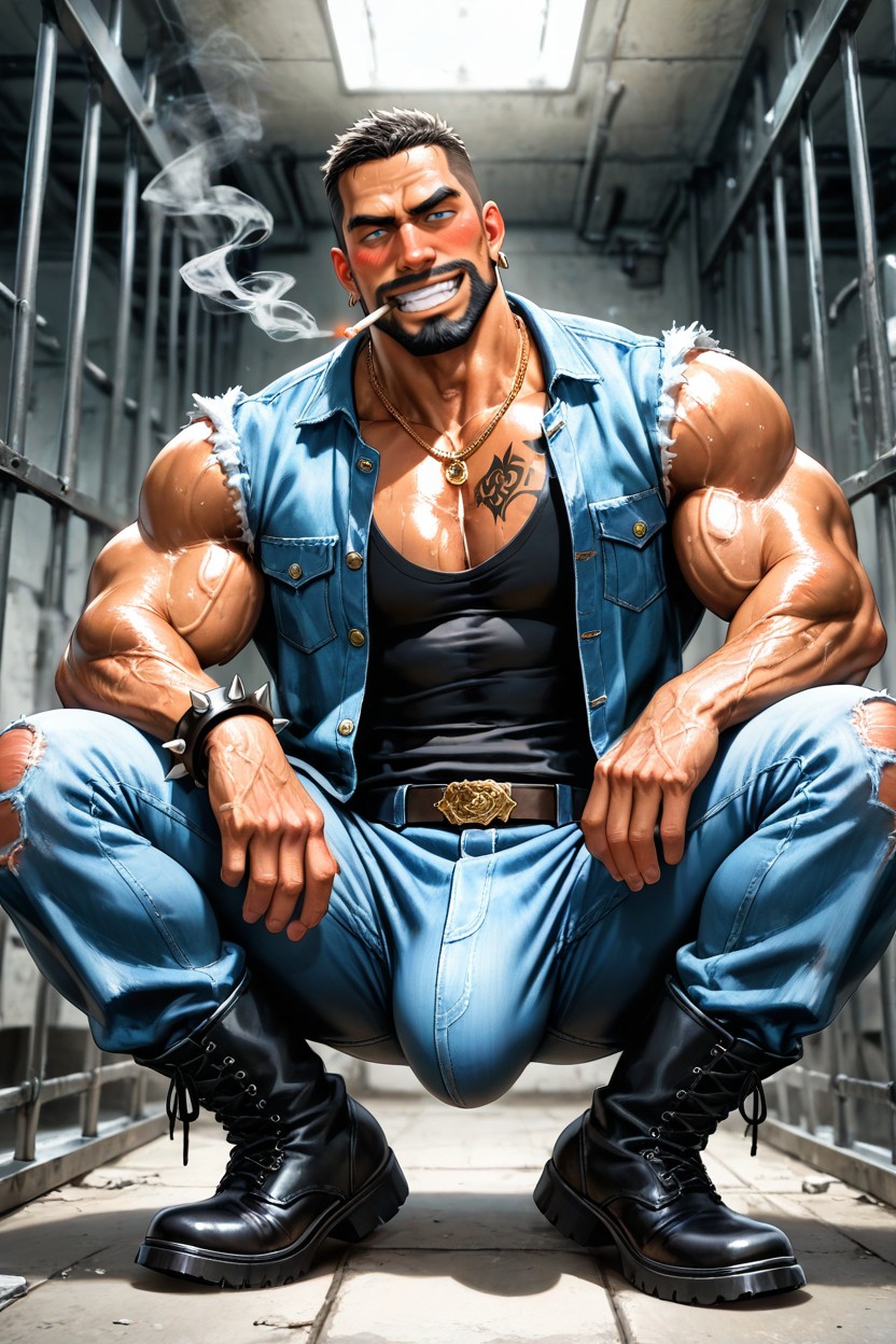 Espiègle, 18+, Big Veins Porno IA Gay