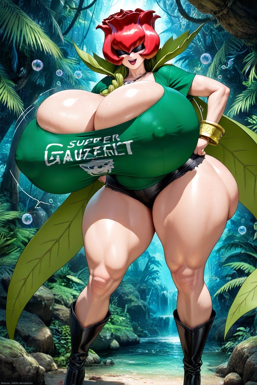 Extremely Large Ass, Jungle, Gigantic Ass Hentai AI Porn
