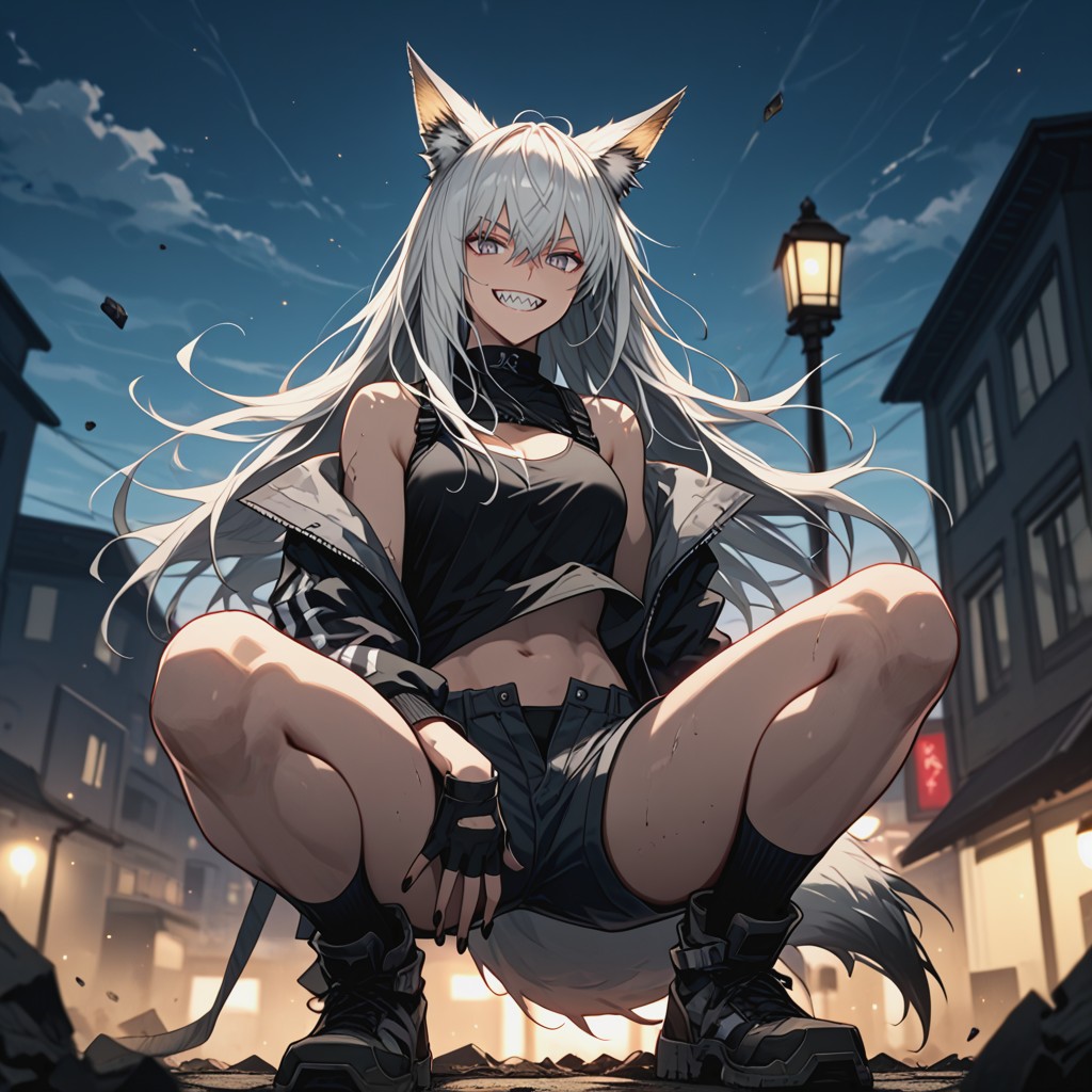One Knee Slightly Bent, Subject Centered, 18+ Hentai AI Porn
