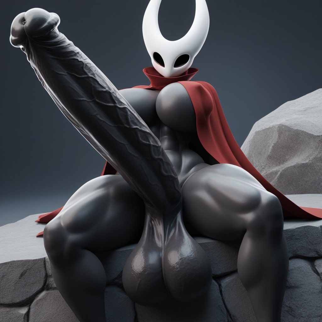 18+, Red Cape, Hourglass Figure Furry AI Porn