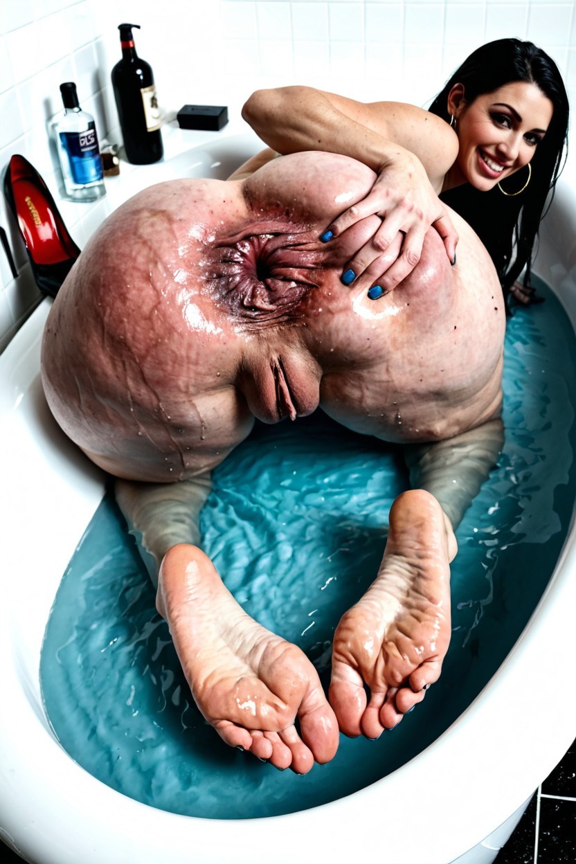 Hyper Filthy Asshole, Hyper Oiled Butt, Feet AI黃片