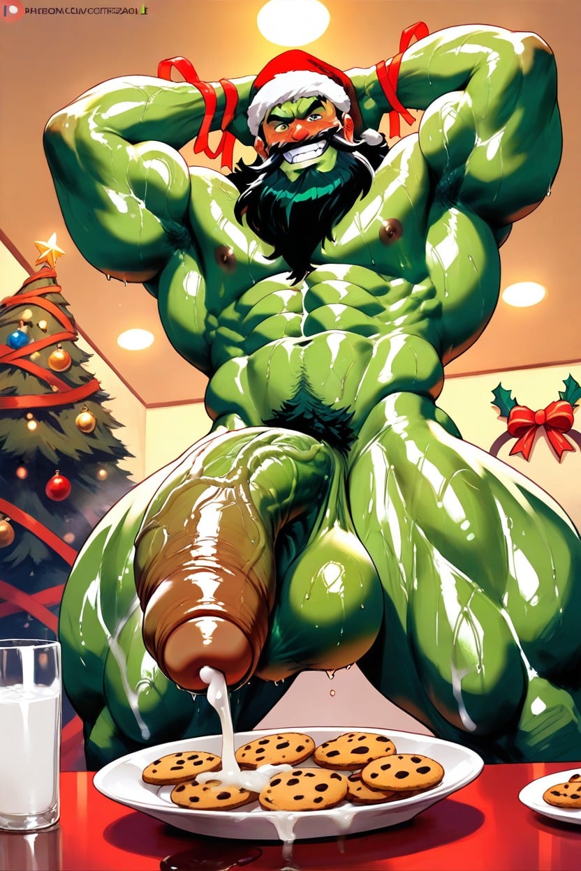 Handsome Grinch, Scary, Cock Fat Porno gay IA