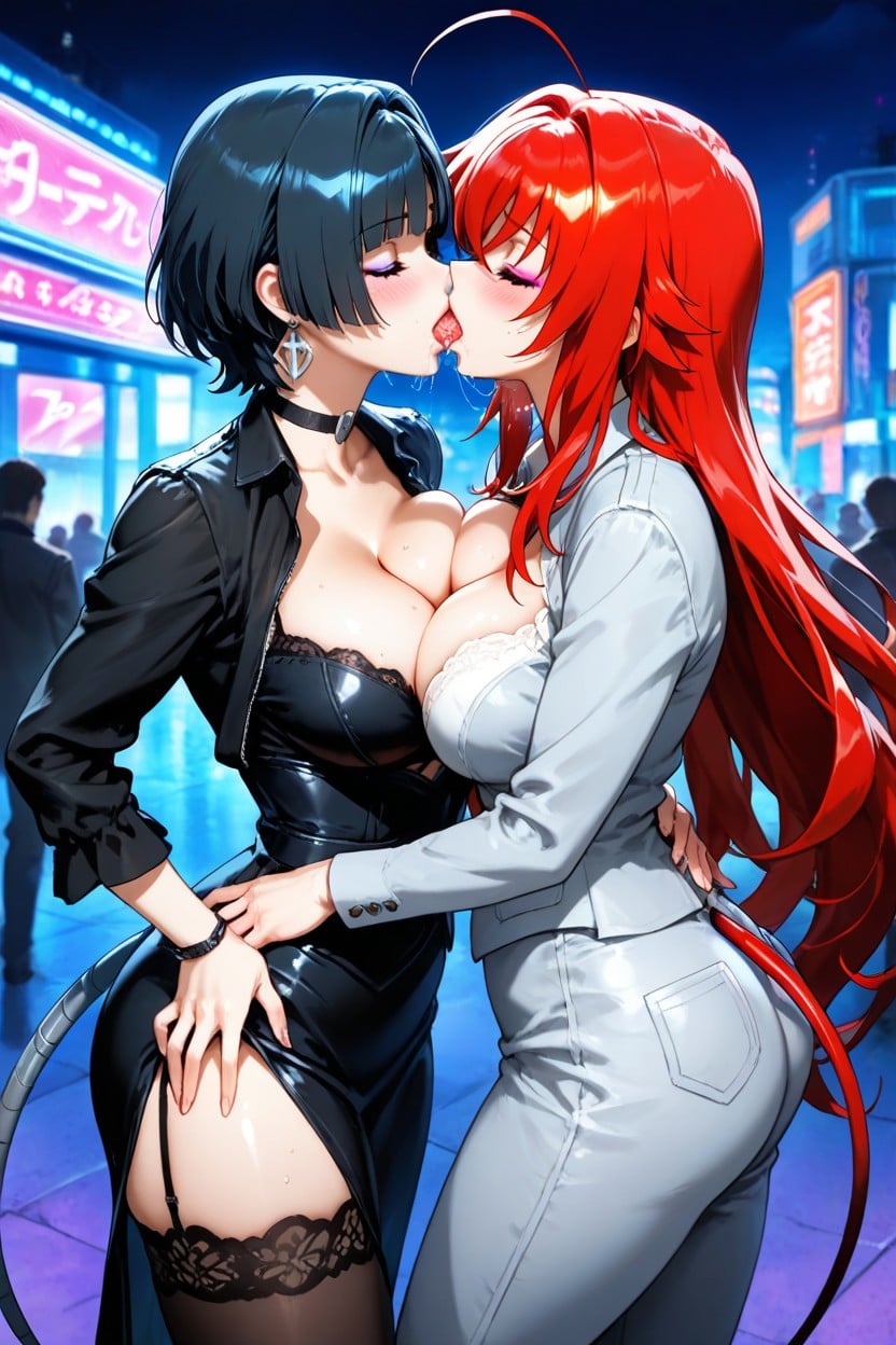 Mascara, Lots Of Saliva, Stand Up Hentai AI Porn