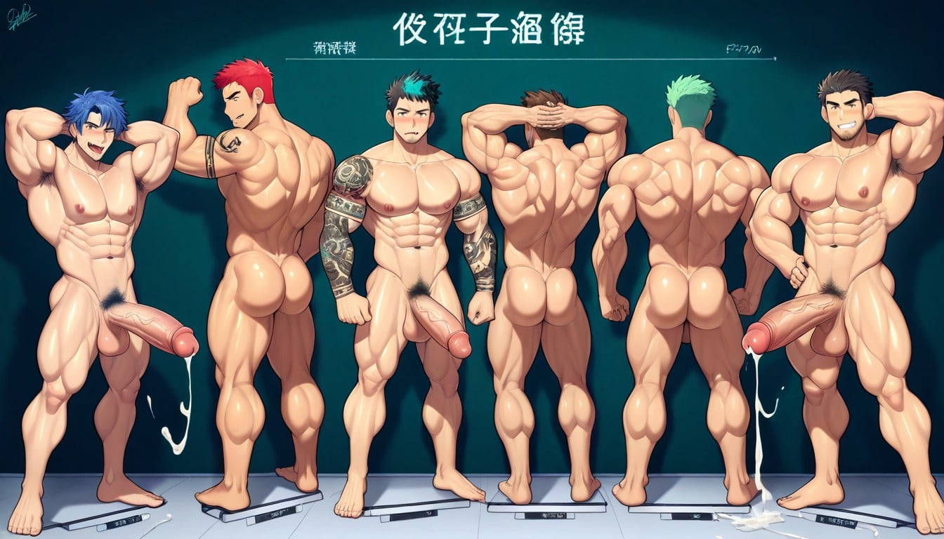 Arms Behind Their Heads, Male Only, Long Cock Porno gay IA