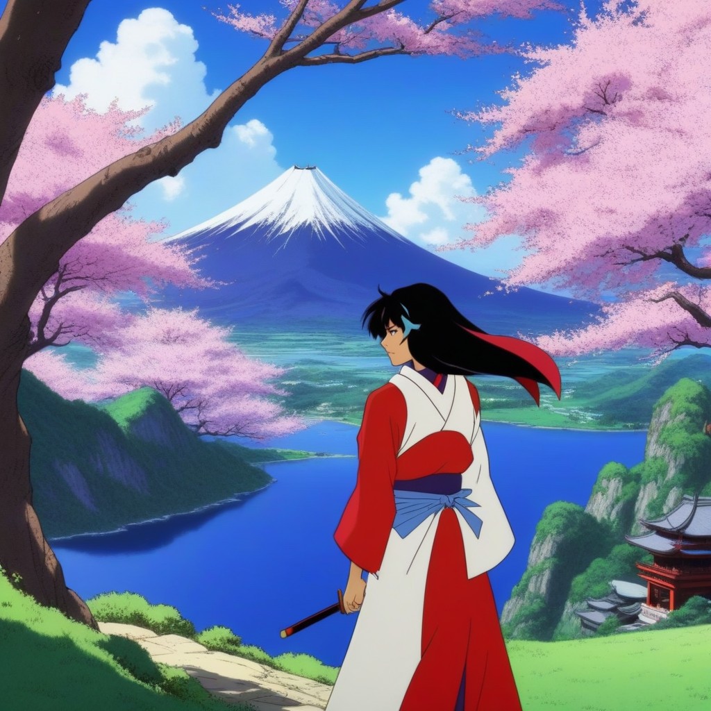 Single Page, Katanagatari Anime Screenshot, Original Katanagatari Art AI Porn