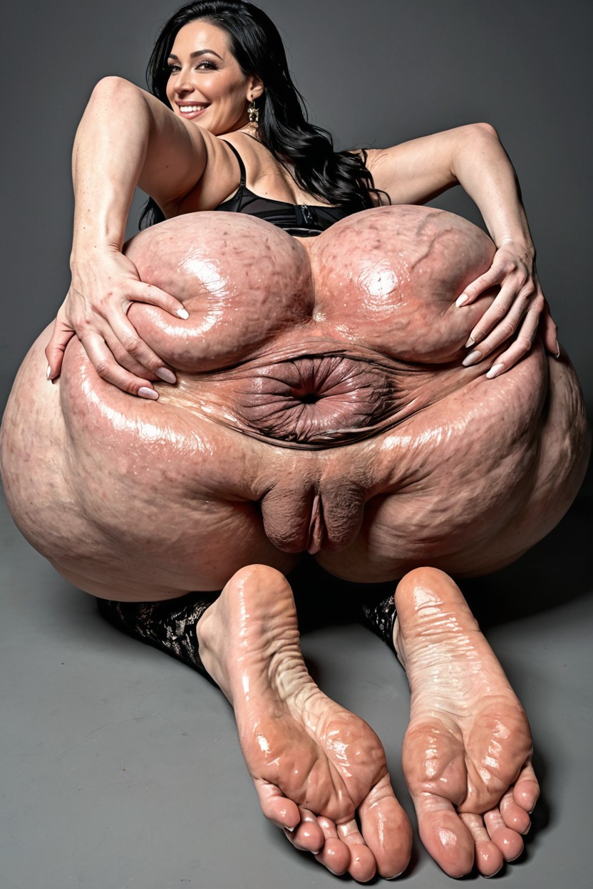 Profuse Anal Gape, Hyper Disgusting Anus, Hyper Detailed Butt AI Porn