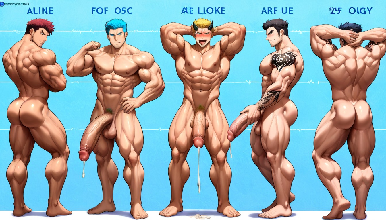 Dominant, Elegant, 뷰어를 보면서 게이 AI 포르노