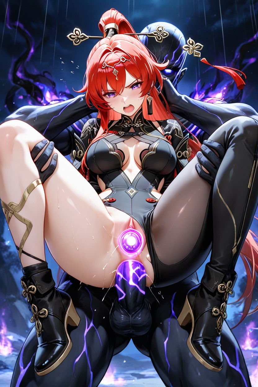 Anime Woman, Orgasm, Disgusted Hentai AI Porn