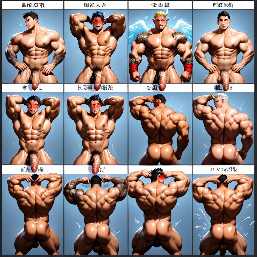 裸, Cum, Tight Smooth Balls ゲイAIポルノ