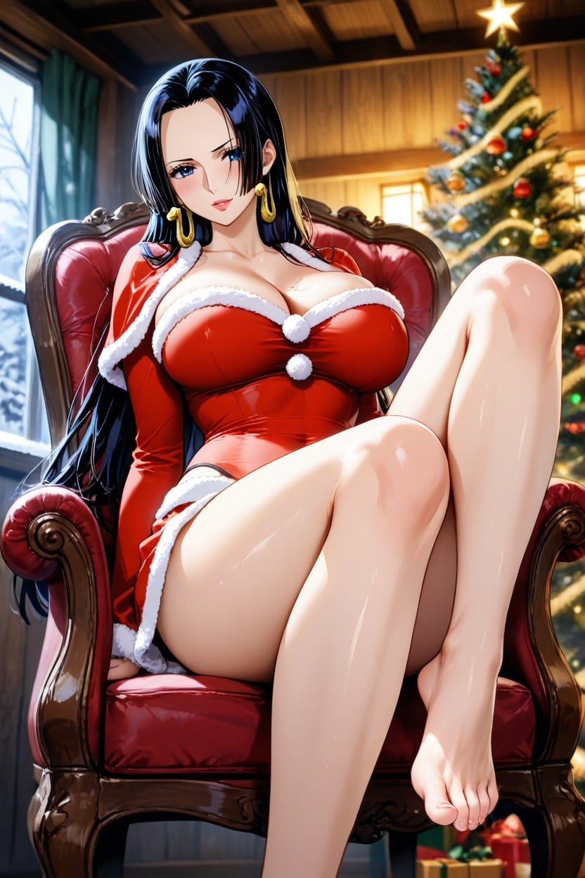 Cleavage Barefoot, Boa Hancock, 18+ Hentai IA