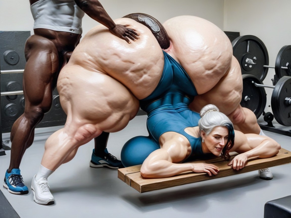 Gimnasio, Hands On Ass, Británica Porno IA