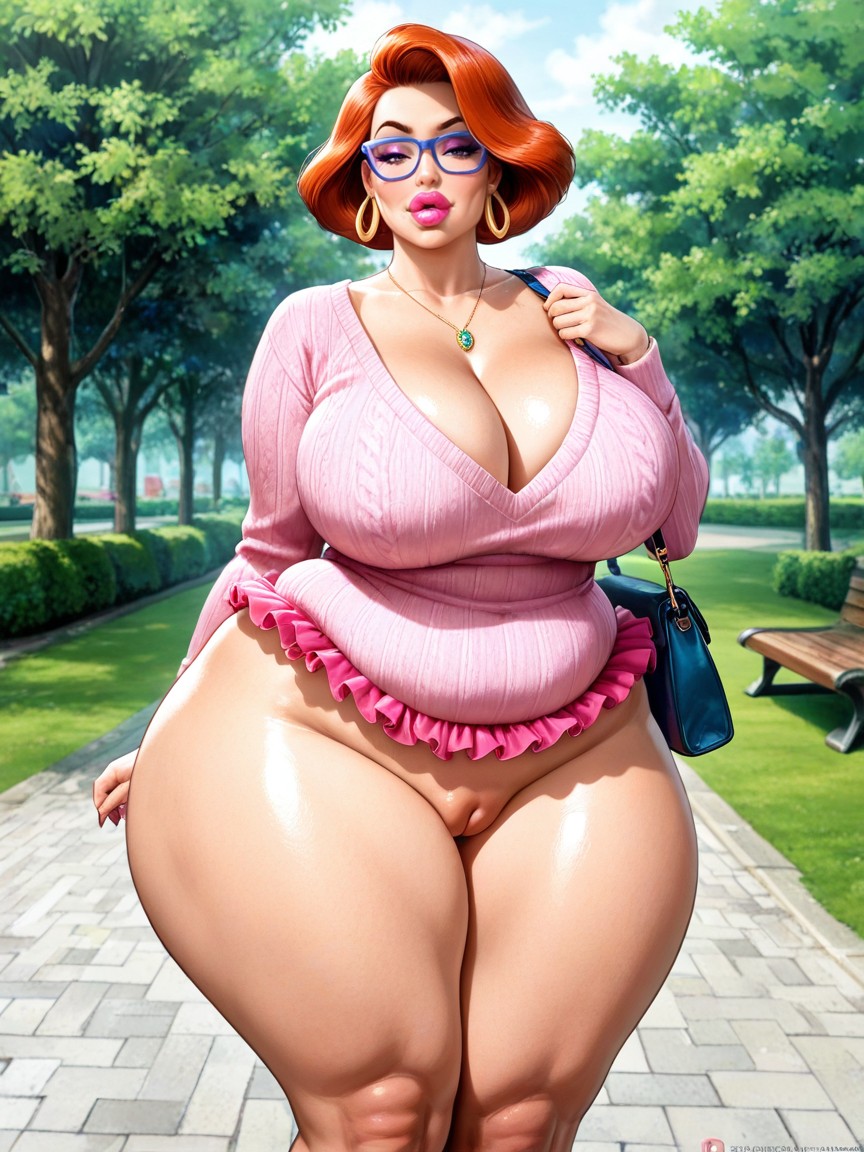 Filled Lips, 50+, Wide Hips Hentai AI Porn