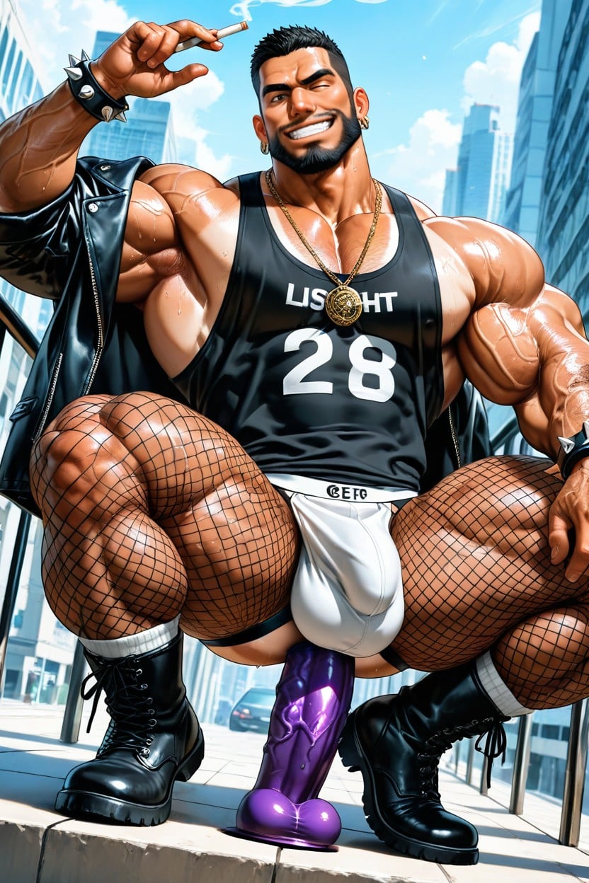 Smoking, Big Balls, Completely Shaved Body AI同性戀黃片