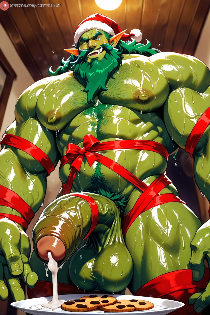 Excited, Green Eyes, Nice Face AI Gay Porn