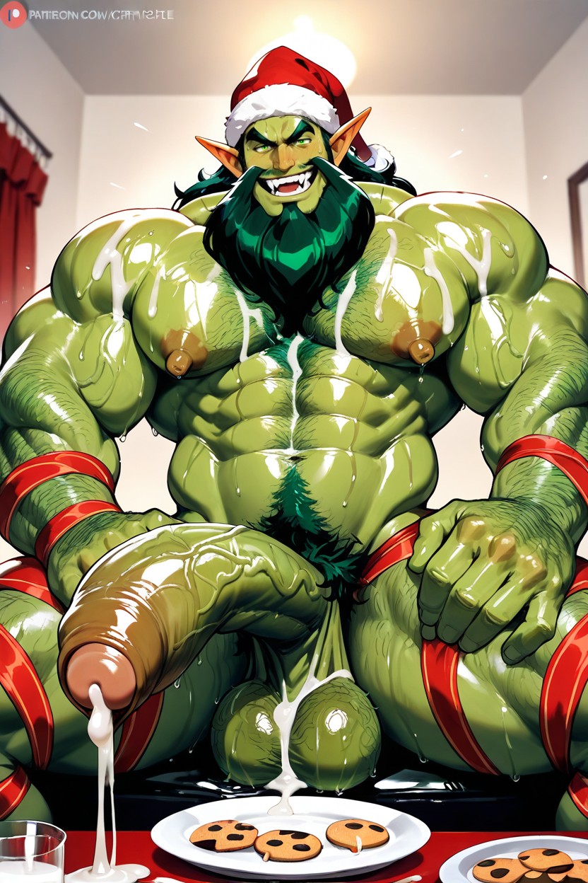 Cutesexyrobutts, Hairy Balls, Handsome Grinch AI Gay Porn