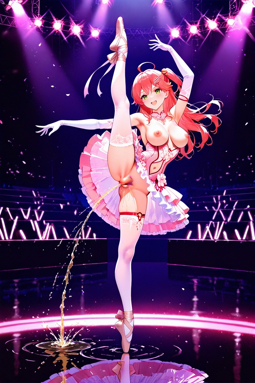 Gloves, Stage Lights, Pussy Juice Hentai IA