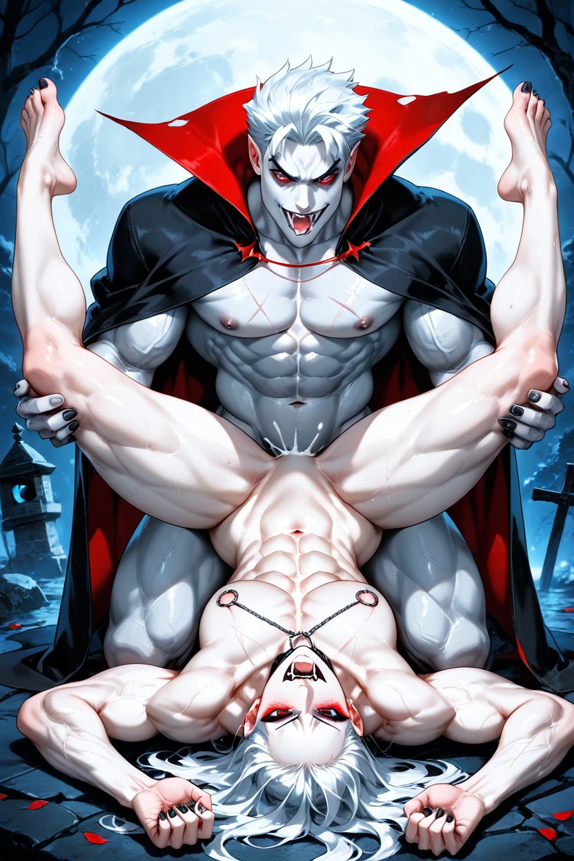 Naked, Muscular, Sex AI Gay Porn