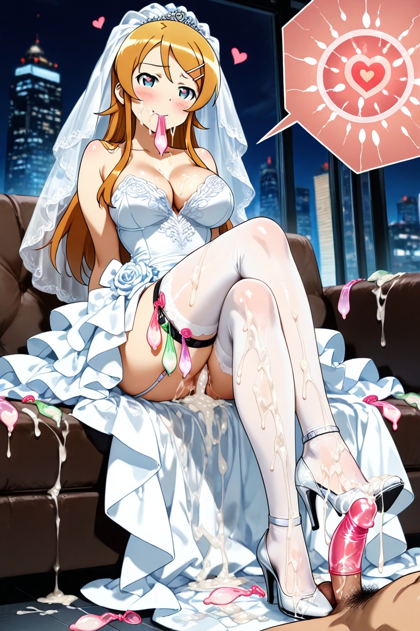 Fertilization X-ray, Pechos Medianos, Used Condom Thigh Ring Hentai IA