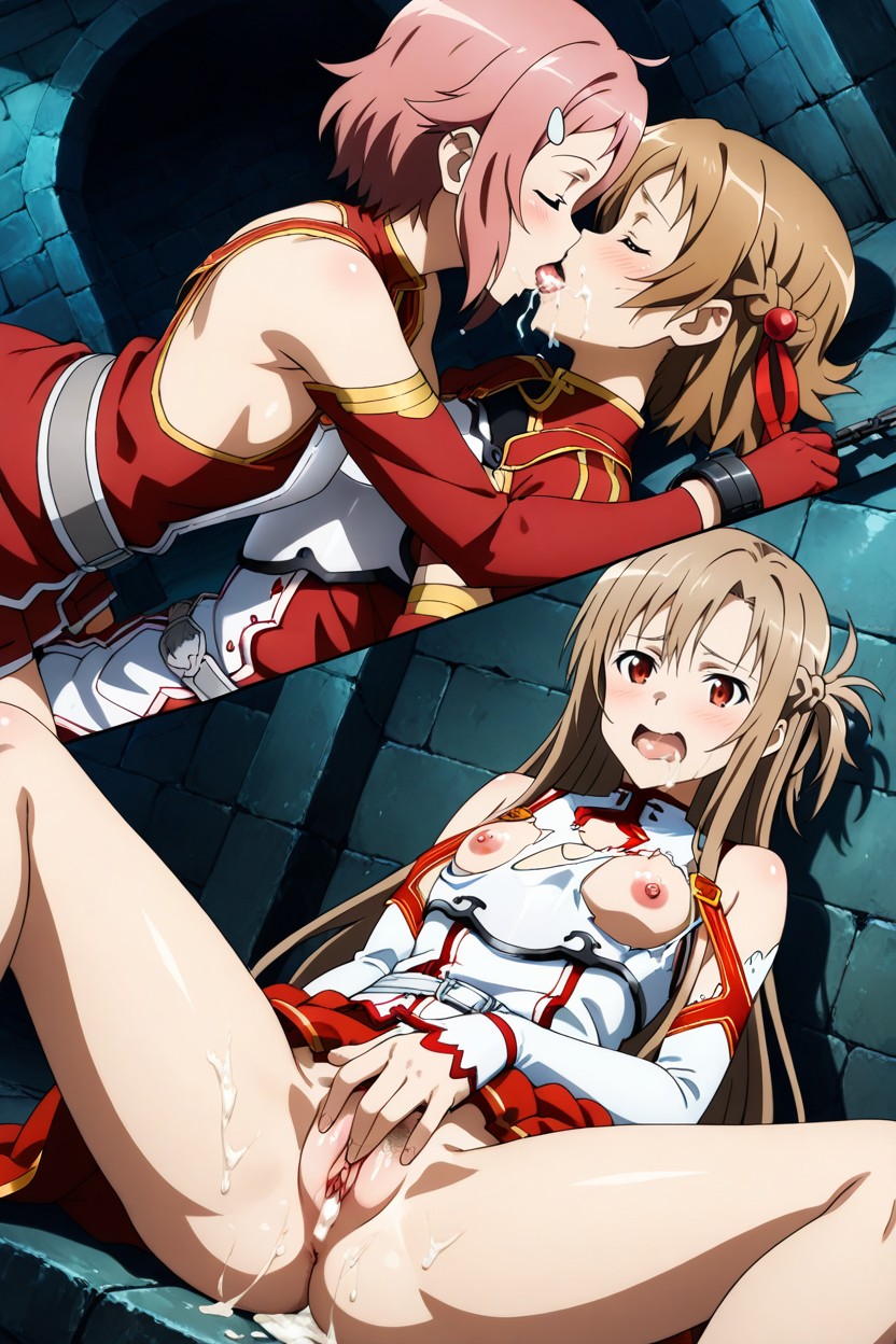Pubic Hair, Three Women, Perfect Composition Hentai IA