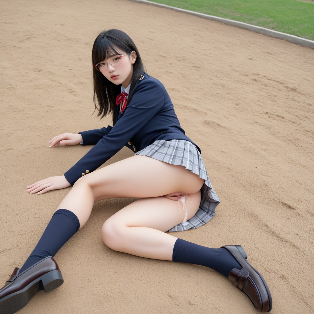 Winter Uniform, Skirt Flipped Up, Sunny AI國產黃片