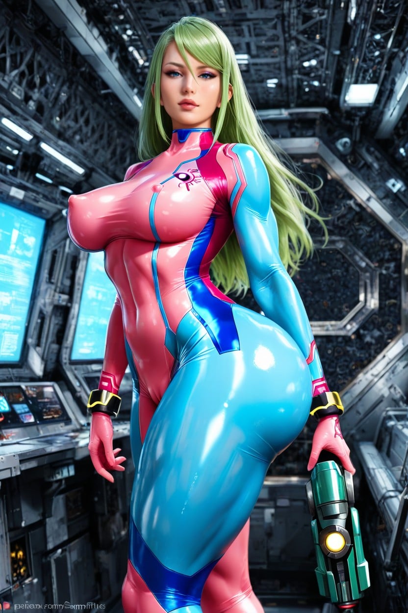 Big Hips, Pink Zero Suit, Camel Toe Porno IA
