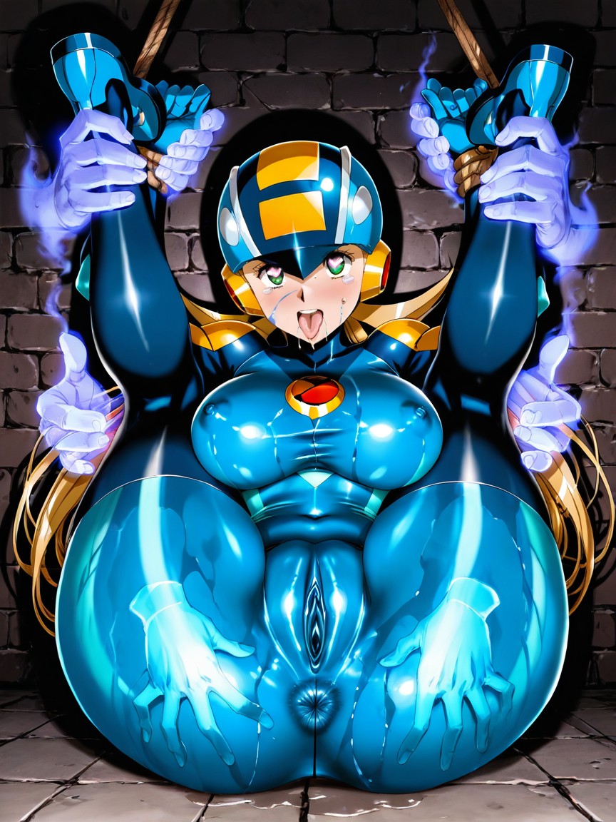 Flushed Cheeks, Heart-shaped Pupils In Eyes, Full Body Hentai AI Porn