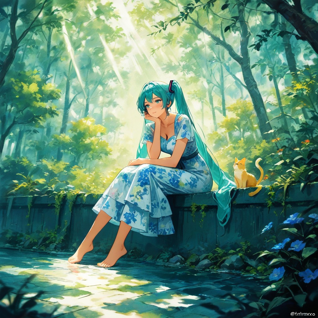 Impressionism, Plants, High Resolution Hentai AI Porn