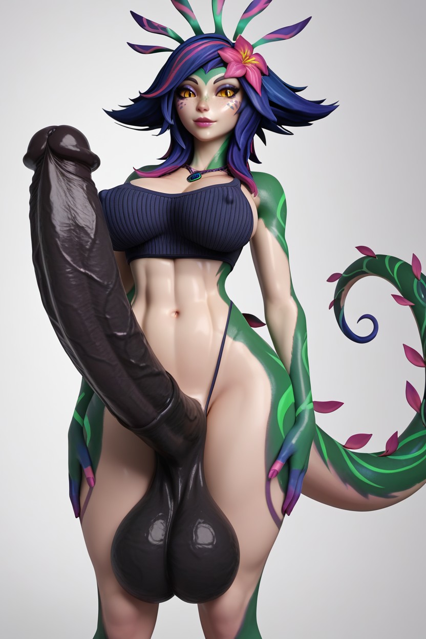 Extreme Hourglass Figure, Hyper Sized, Big Ass AI Porn