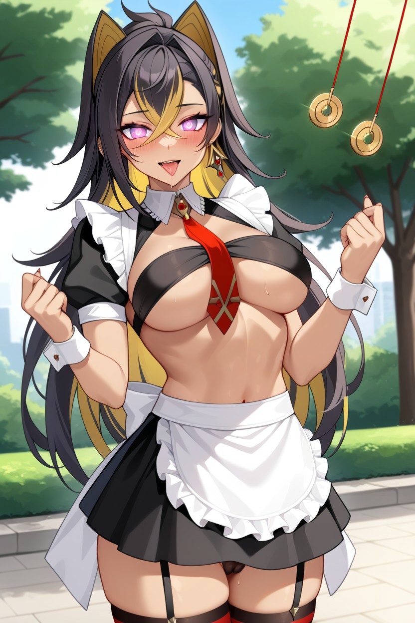 Dehya, Tired Face, Flirty Hentai AI Porn