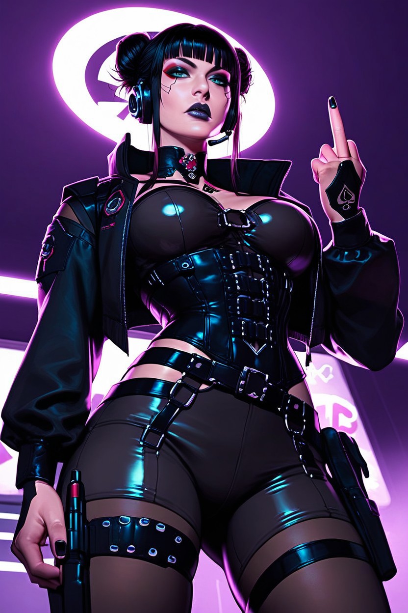 Tactical Pouches, Egirl, Model AI Porn