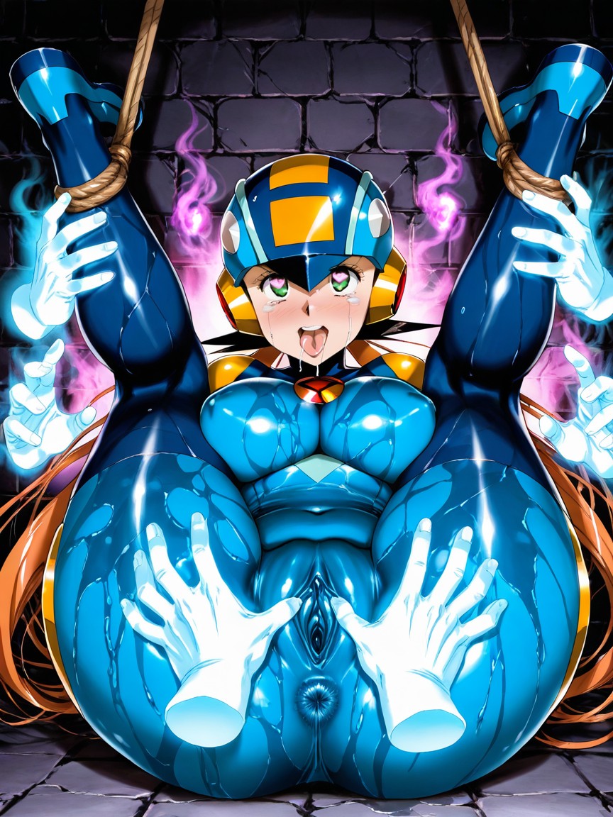 V Legs, Urusihara Satoshi Art Style, Thighhighs Hentai IA