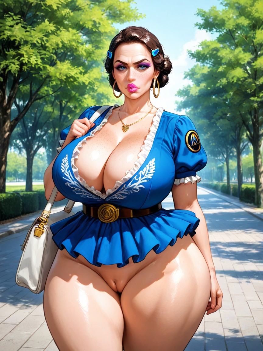 Pleated Tutu, Bimbo, Realistic Hentai AI Porn