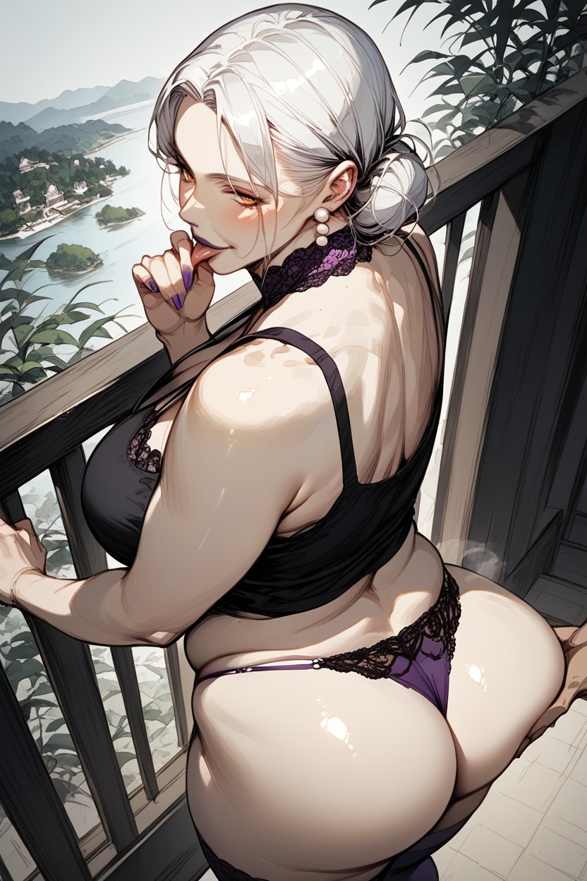 Gigantic Ass, Blushing, Looking At Viewer Hentai AI Porn