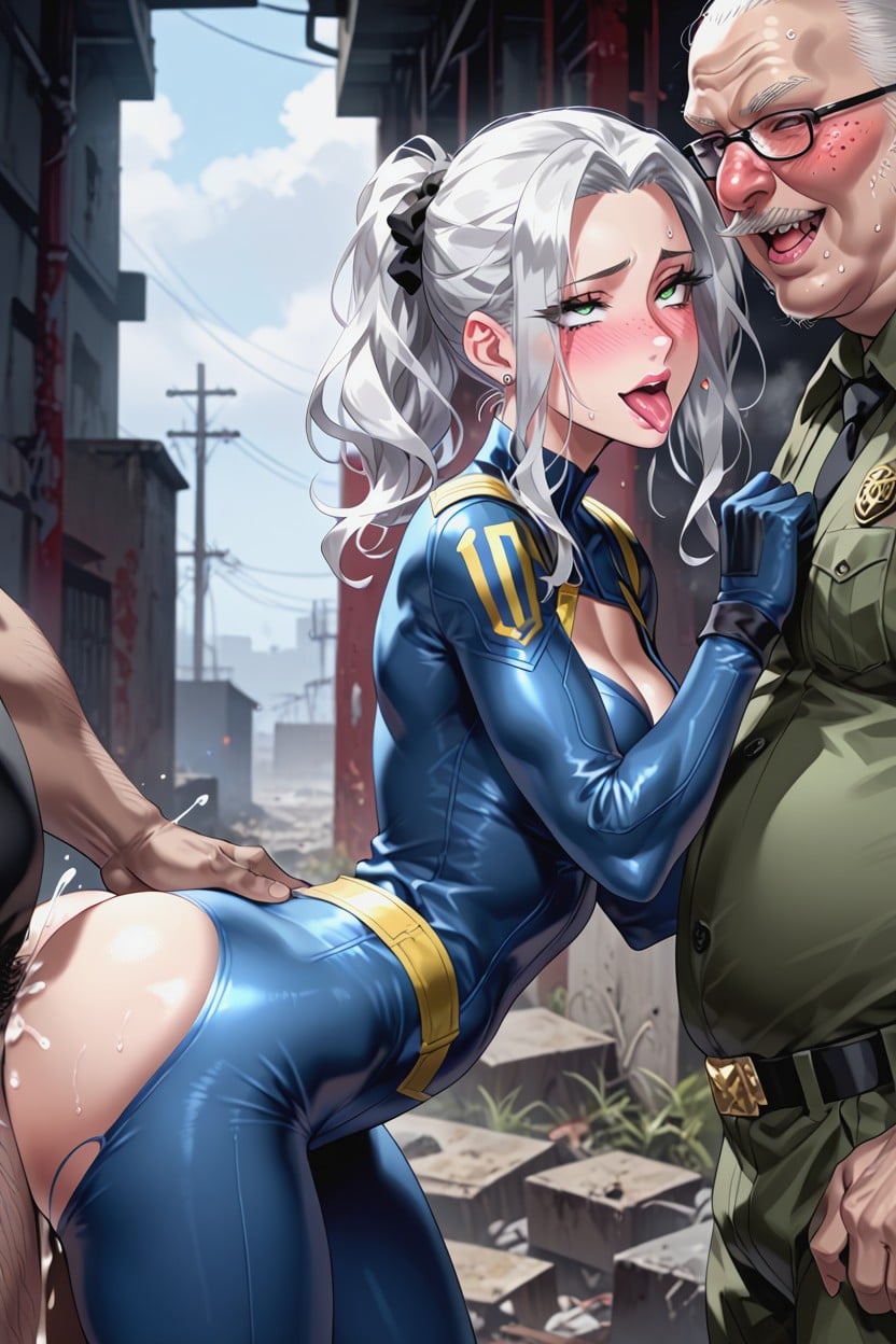 18+, Orgasm, Cleavage AI Porn