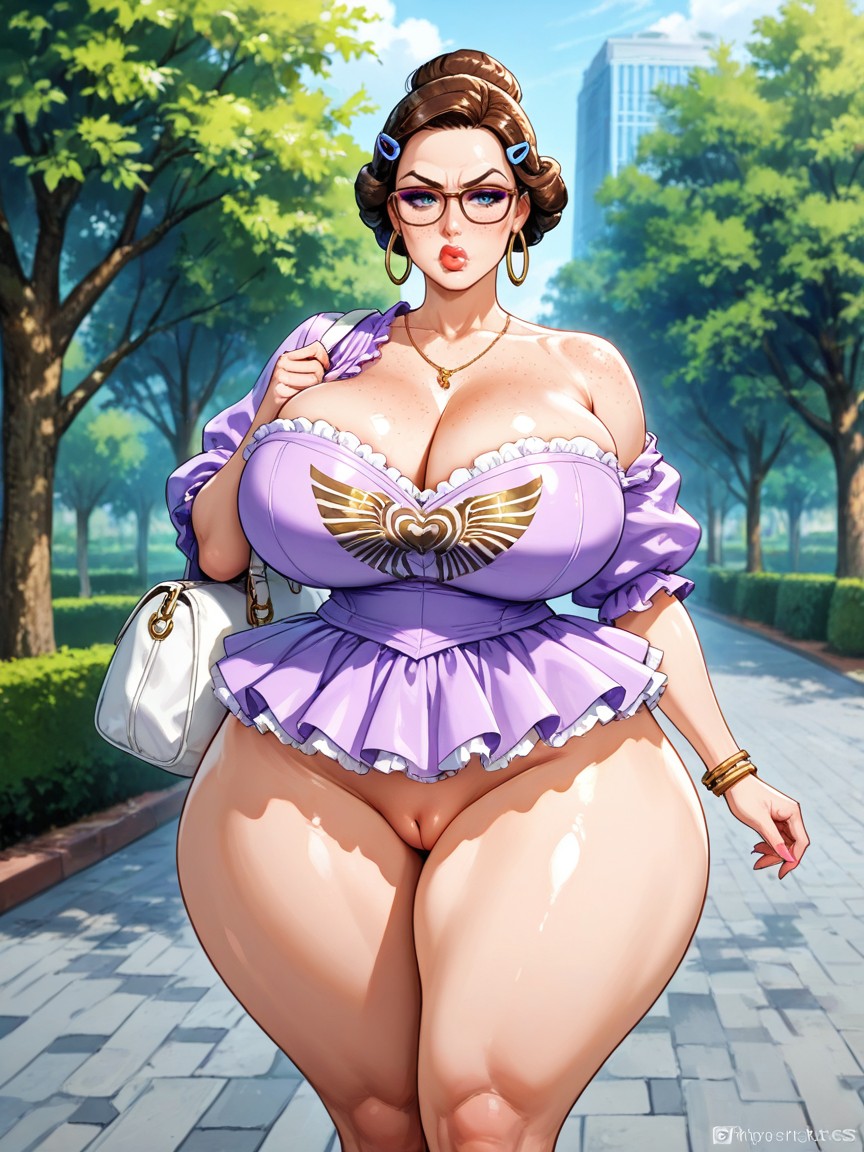 Perfect Waist, Innie Pussy, Bimbo Lips Hentai AI Porn