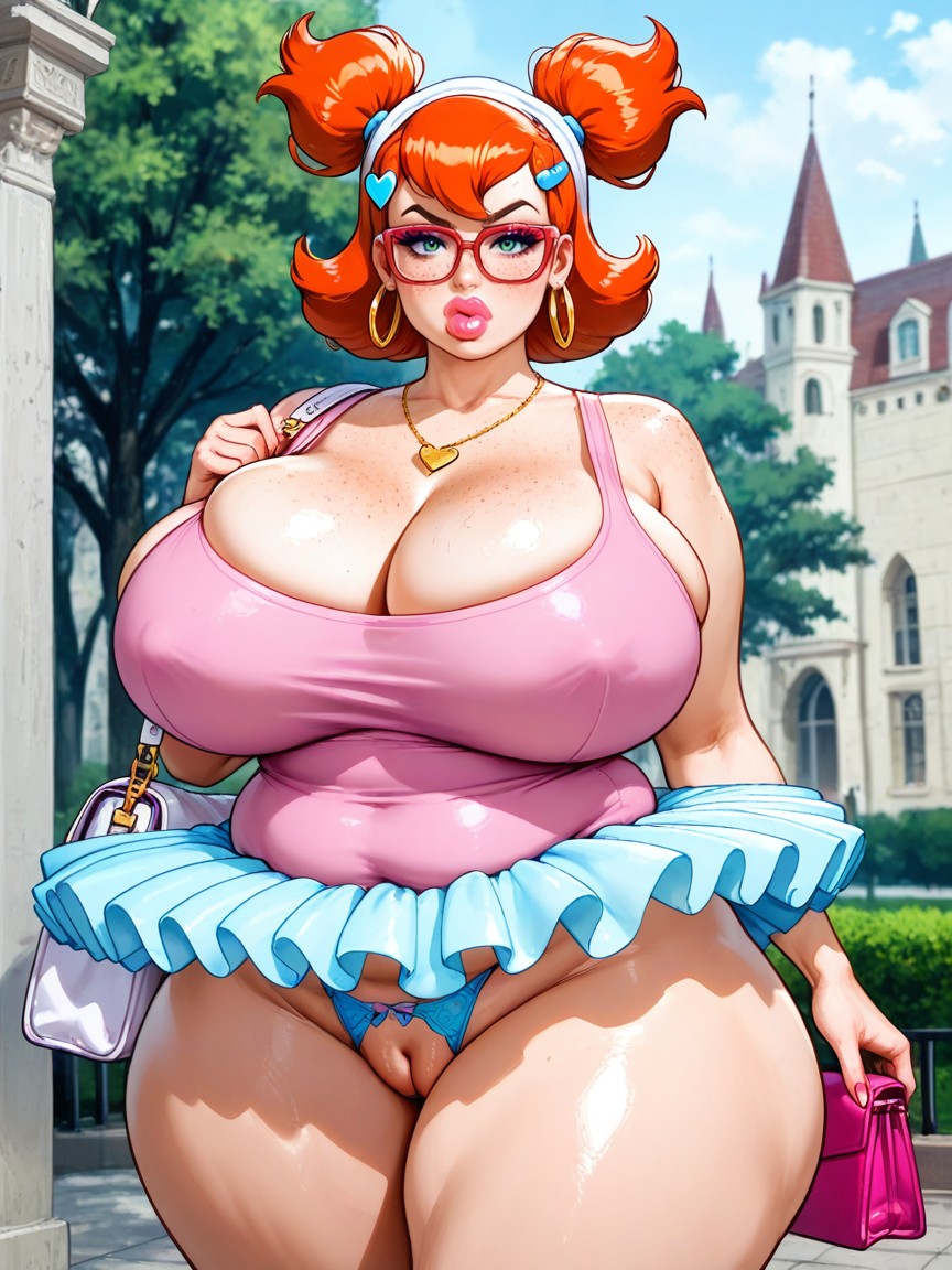 Thick Thighs, Standing, Peg Pete From Goof Troop Hentai AI Porn