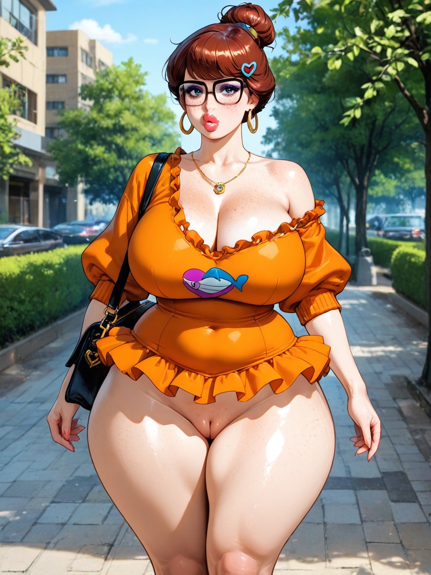 Standing, High Definition Face, Bbw Hentai AI Porn