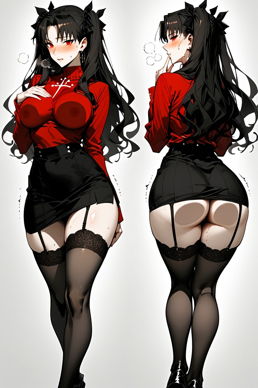 Good Anatomy, Different Ass View, Super Ultra Detailed Hentai IA