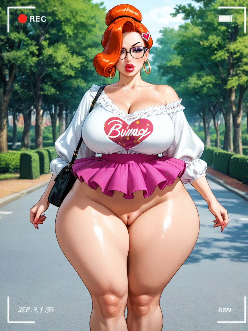Bimbo, Serious, Realistic Hentai AI Porn