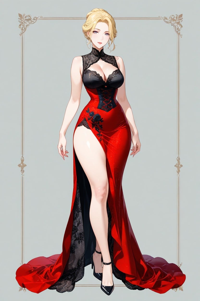 And Upper Chest, 20+, Refined Facial Structure Hentai AI Porn