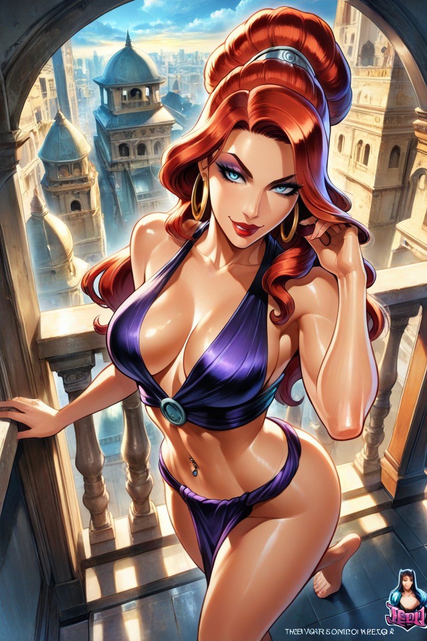 Wide Doe Eyes, Sunny Weather, Horny Hentai AI Porn