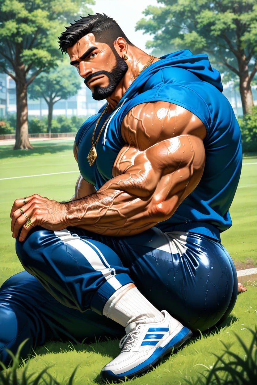 Big Earrings, Volumetric, Trainers AI Gay Porn