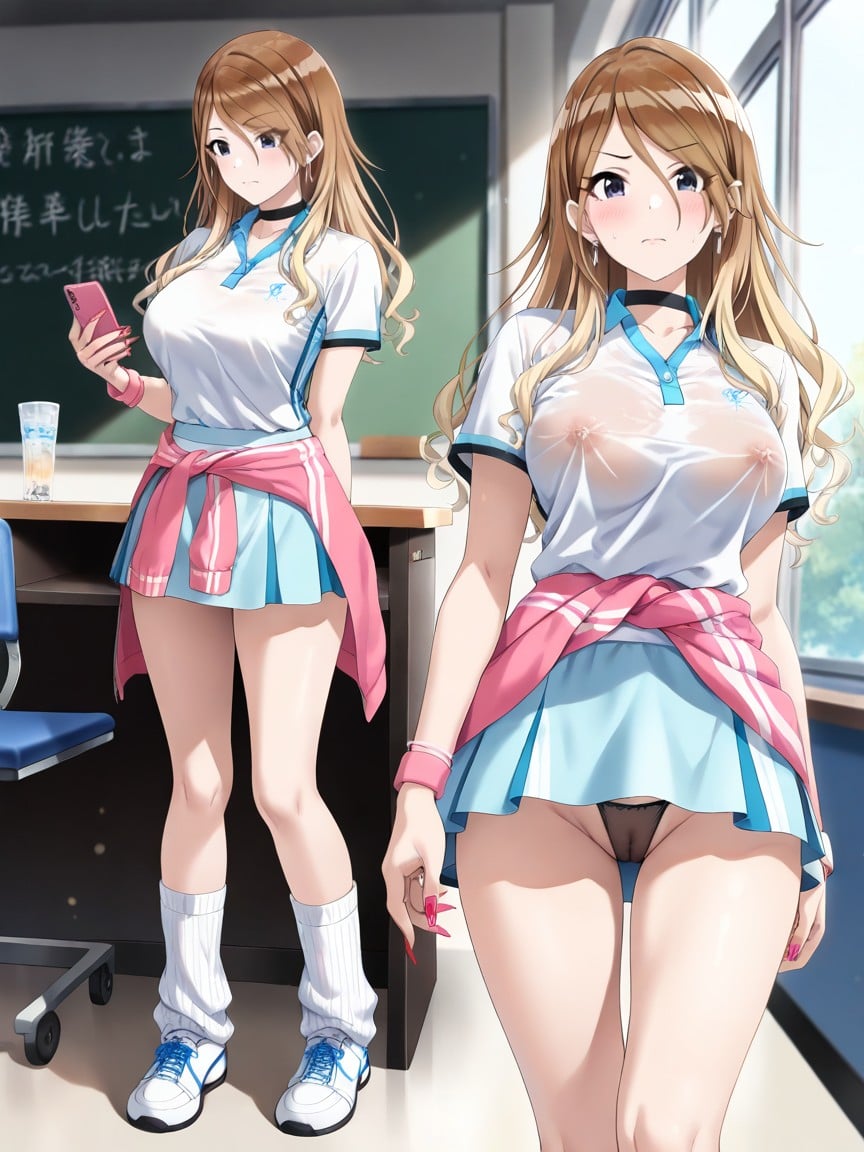 Soft Shadow, Beside Desk, Free Angles Hentai AI Porn