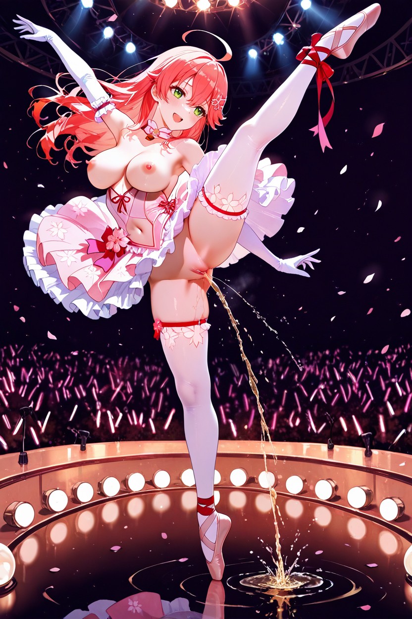 Ballet, En Pointe, Sakura Miko Hentai AI Porn