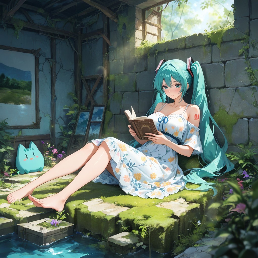 Impressionism, Lush Plants, Ultra-detailed Hentai AI Porn
