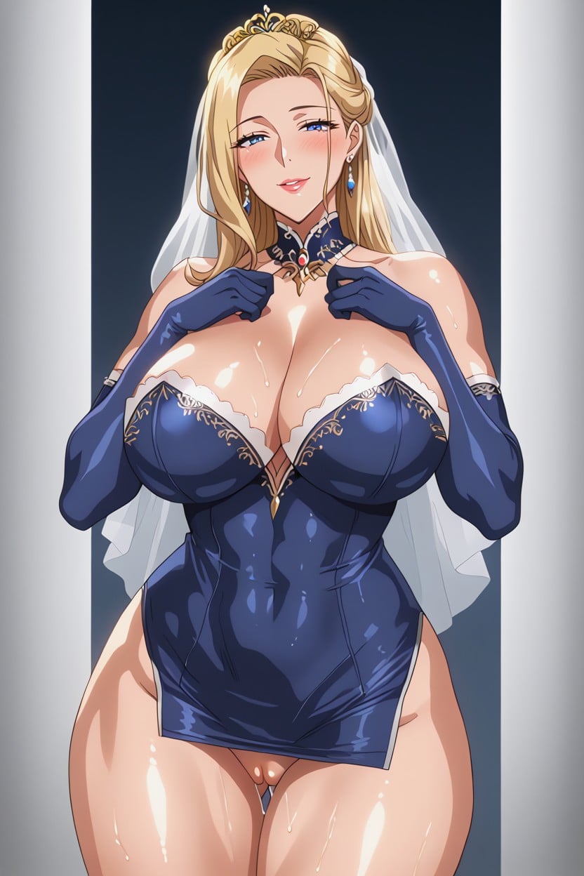 Hourglass Figure, Whole Body, Long Legs Hentai AI Porn