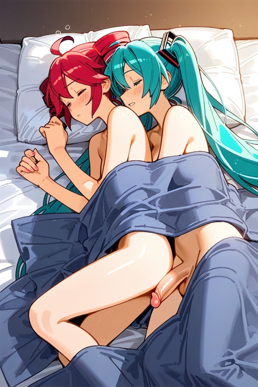 Nude, 18+, Morning Wood Hentai AI Porn