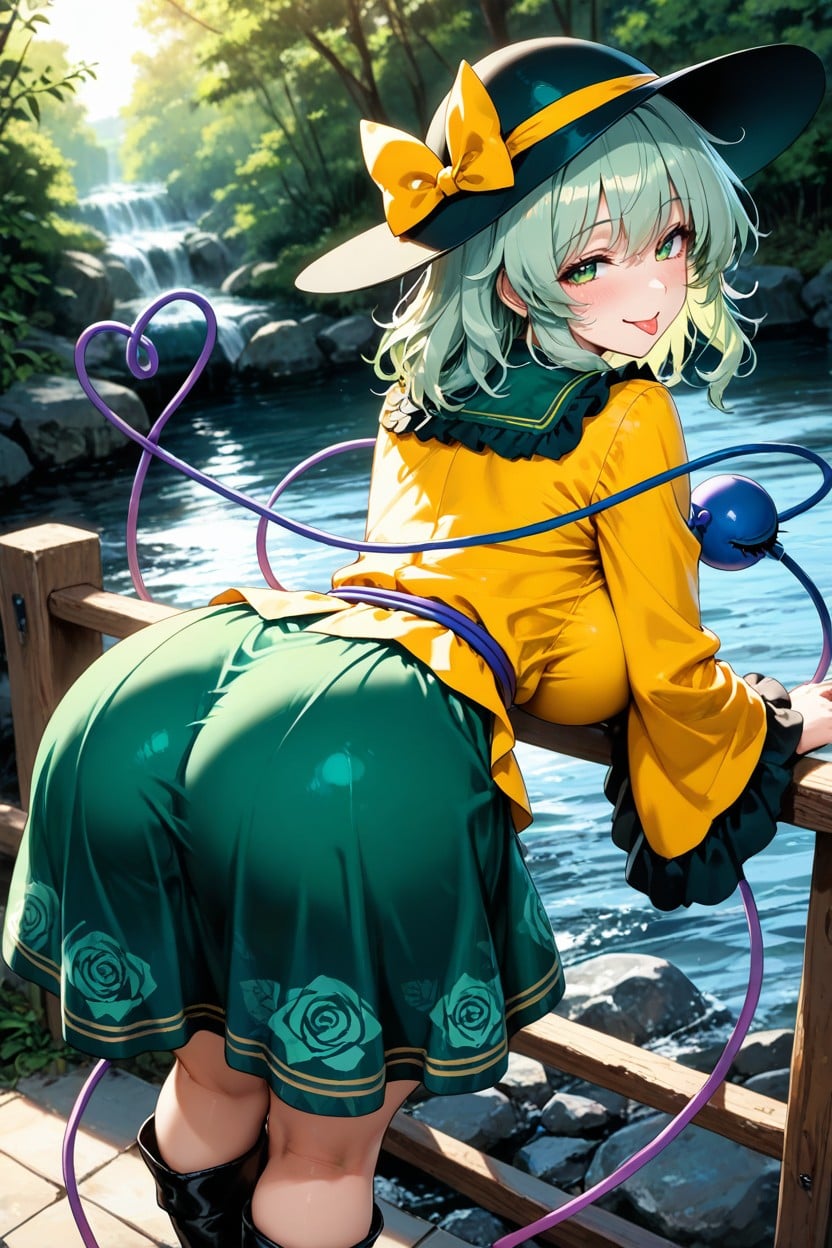 Green Eyes, Dawn, Tongue Out Hentai AI Porn